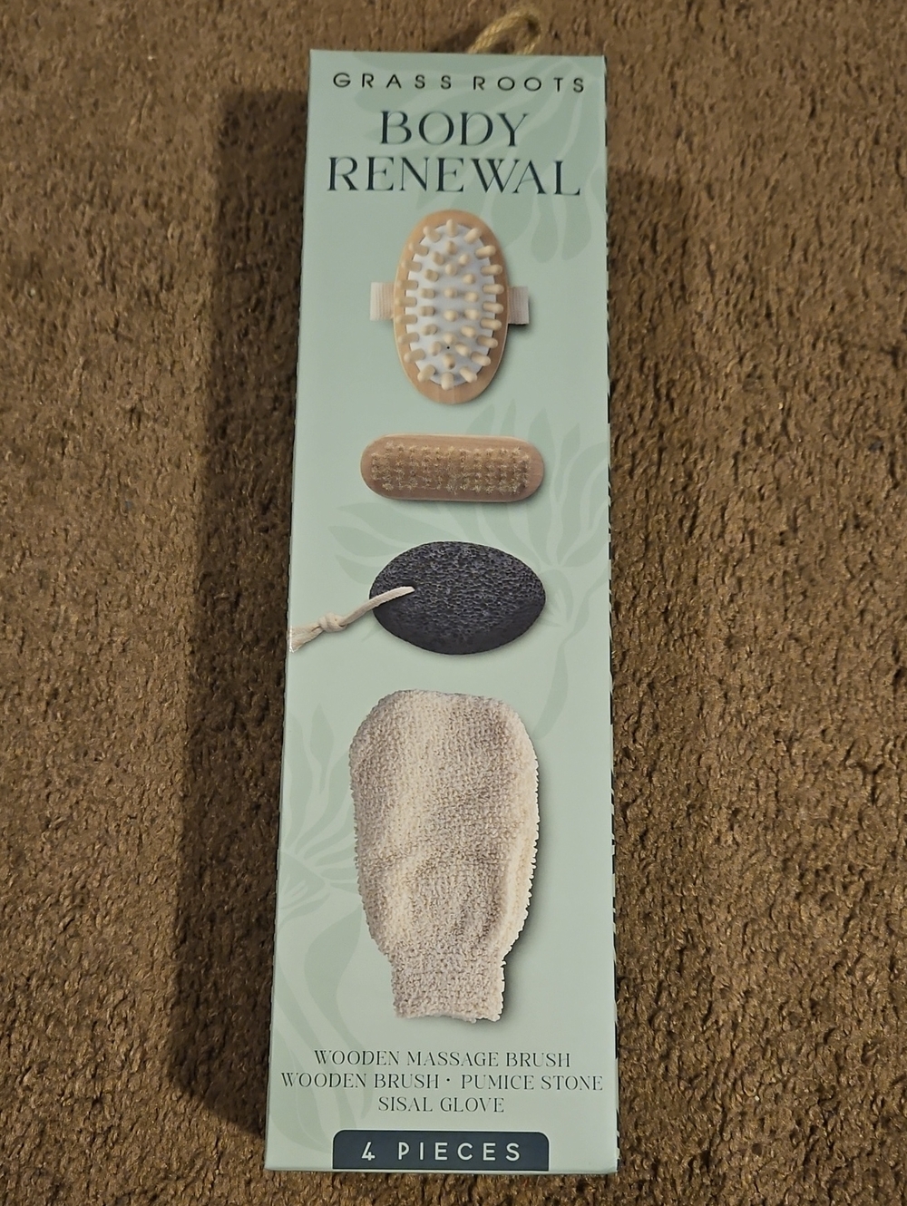 Grass Roots Body Renewal 4-Piece Body Care Set